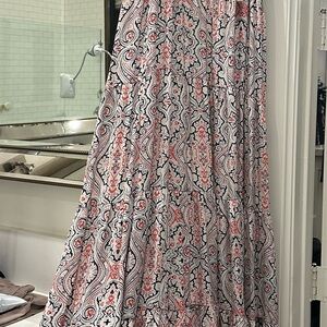 Club Monaco Audrina Silk like Maxi Dress Size 12 NWT